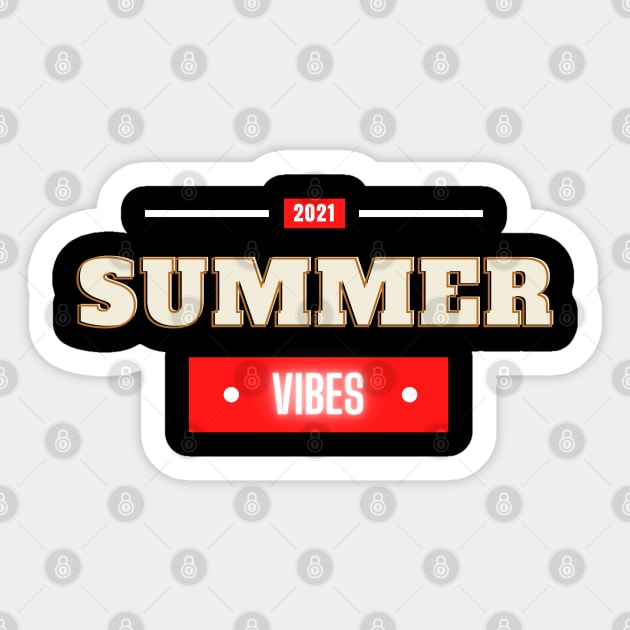 Summer Vibes 2021 Sticker by Global Creation